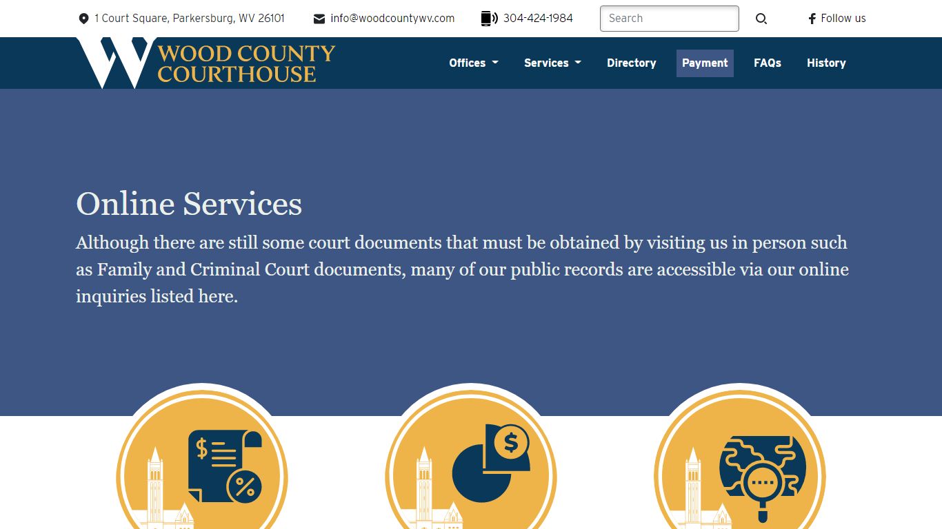 Online Services - Wood County WV